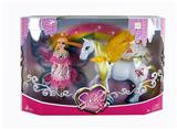 OBL828036 - FLYING FAIRY AND HORSE