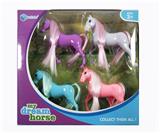 OBL828078 - FOUR BUCKY HORSES