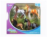 OBL828079 - FOUR DUMMY HORSES