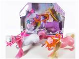 OBL828086 - A 3.5-INCH GIRL MAKES A BARBIE HORSE