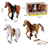 OBL828155 - 3 DUMMY HORSES