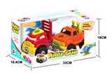 OBL828355 - 卡通拆装越野车 云梯车
