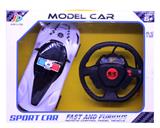 OBL828684 - 1:18二通方向盘遥控法拉利警车