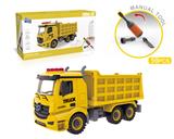 OBL828840 - DIY螺丝积木拆装工程车