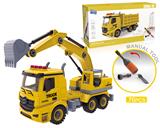 OBL828843 - DIY螺丝积木拆装工程车