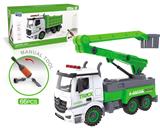 OBL828851 - DIY螺丝积木拆装城市环卫车