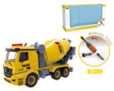 OBL828858 - DIY螺丝积木拆装工程车