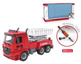 OBL828863 - DIY螺丝积木拆装消防车