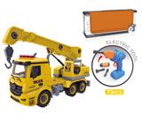 OBL828886 - 电钻DIY螺丝积木拆装工程车