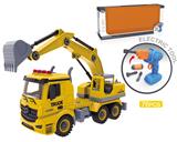 OBL828887 - 电钻DIY螺丝积木拆装工程车