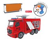 OBL828892 - 电钻DIY螺丝积木拆装消防车