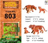 OBL828910 - 6只装硬胶动物