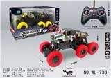 OBL829022 - 6X4牧马人涂鸦四驱仿真攀爬遥控车