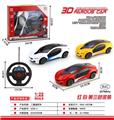 OBL829303 - 二通遥控车（3D灯光）