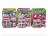 OBL830106 - THREE PET HOUSES