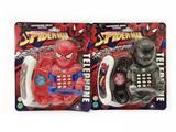 OBL830242 - SPIDER MAN CARTOON LIGHT MUSIC PHONE (2 COLORS)