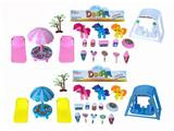 OBL830433 - Ponies desserts have been home -20 pieces.