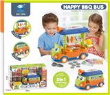 OBL830873 - 2-in-1 Zhiqu deformation barbecue bus