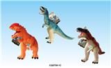 OBL831014 - ENAMEL DINOSAUR WITH SOUND AND LIGHT (3 MIXED)