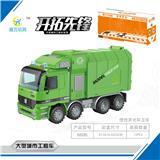OBL831385 - Sound light music inertial sanitation vehicle