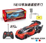 OBL831687 - 1:12 布加迪有顶遥控车
开三门