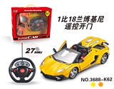 OBL831823 - 1:18兰博基尼敞篷遥控
车开三门