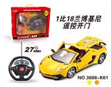 OBL831833 - 1:18兰博基尼有顶遥控
车开四门
