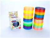 OBL832969 - CRYSTAL MIXED RAINBOW RING 4 MIXED.