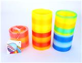 OBL832979 - CRYSTAL-COLORED RAINBOW CIRCLE.
