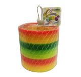 OBL832989 - MIXED COLOR RAINBOW CIRCLES.