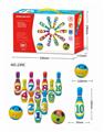 OBL833053 - 12 LARGE PU BOWLING BALLS