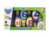 OBL833056 - 12 SMALL PU BOWLING BALLS