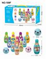 OBL833060 - 12 BOWLING BALLS WITH PU CARTOON