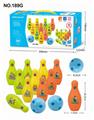 OBL833061 - 12 BOWLING BALLS WITH CARTOON