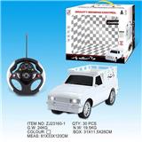 OBL833137 - 1:18白色皮卡四通遥控方向盘