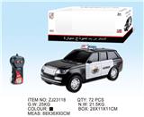 OBL833168 - 1:20路虎二通遥控警车