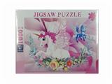 OBL834827 - 卡通独角兽1000片拼图(75X50CM)