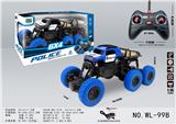 OBL834899 - 6X4酷路泽四通攀爬遥控警车
