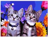 OBL834960 - DIY数字油画  猫