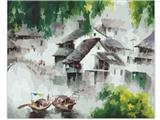 OBL835014 - DIY数字油画       梦里水乡