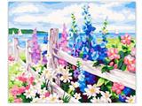 OBL835034 - DIY数字油画          花海
