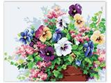 OBL835048 - DIY数字油画        花团锦簇