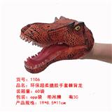 OBL836740 - 环保超柔搪胶手套棘背龙