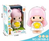 OBL837255 - 智能触控音乐灯笼/公仔(女孩)