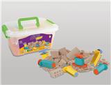 OBL839100 - 1 KG SPACE SAND AND 1 SET OF BUILDING BLOCK SEALS