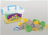 OBL839101 - SPACE SAND 1 KG AND 6 SMALL SEALS AND 6 CASTLE SEALS