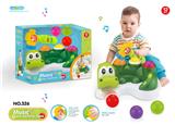 OBL839166 - CARTOON CROCODILE HAMMER BALL TABLE.