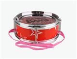 OBL840744 - RED AND BLUE 2 COLORS / JAZZ DRUM / 6 INCHES.