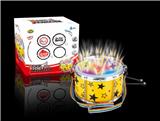 OBL840761 - MONOCHROME FLASH VOICE CONTROLLED MUSIC JAZZ DRUM