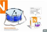 OBL840780 - RED AND BLUE JAZZ DRUM